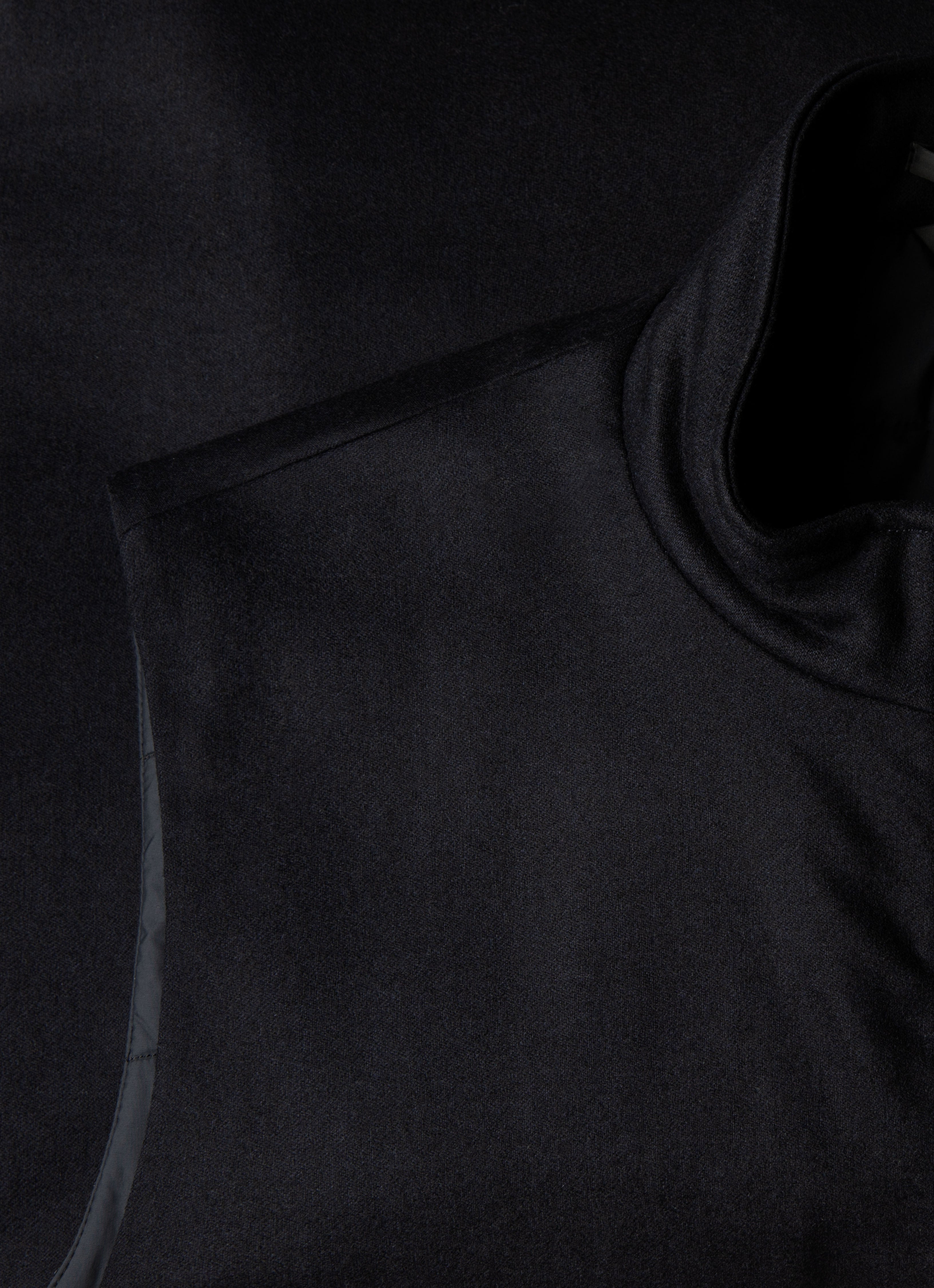 Men's Wool Cashmere Gilet in Navy