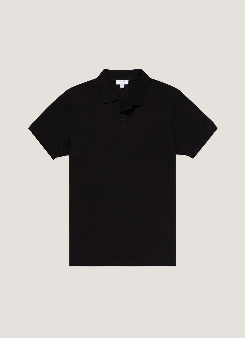 Men's Piqu¨¦ Polo Shirt in Black