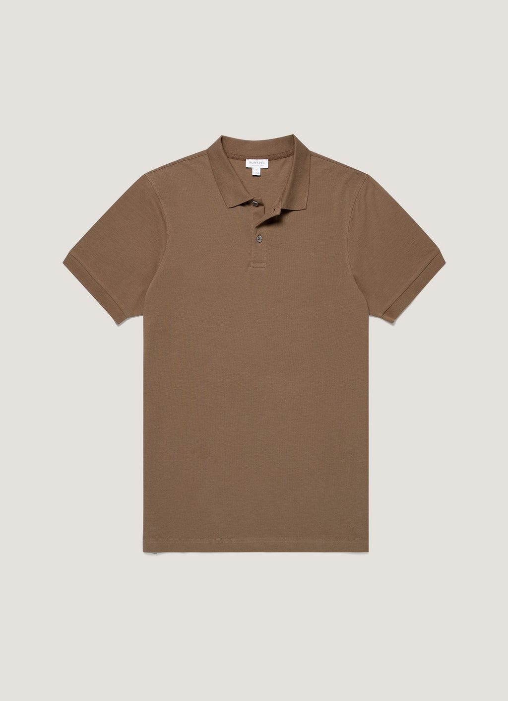 Men's Piqu¨¦ Polo Shirt in Dark Cedar