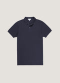 Men's Piqu¨¦ Polo Shirt in Navy