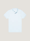Men's Piqu¨¦ Polo Shirt in Frost Blue