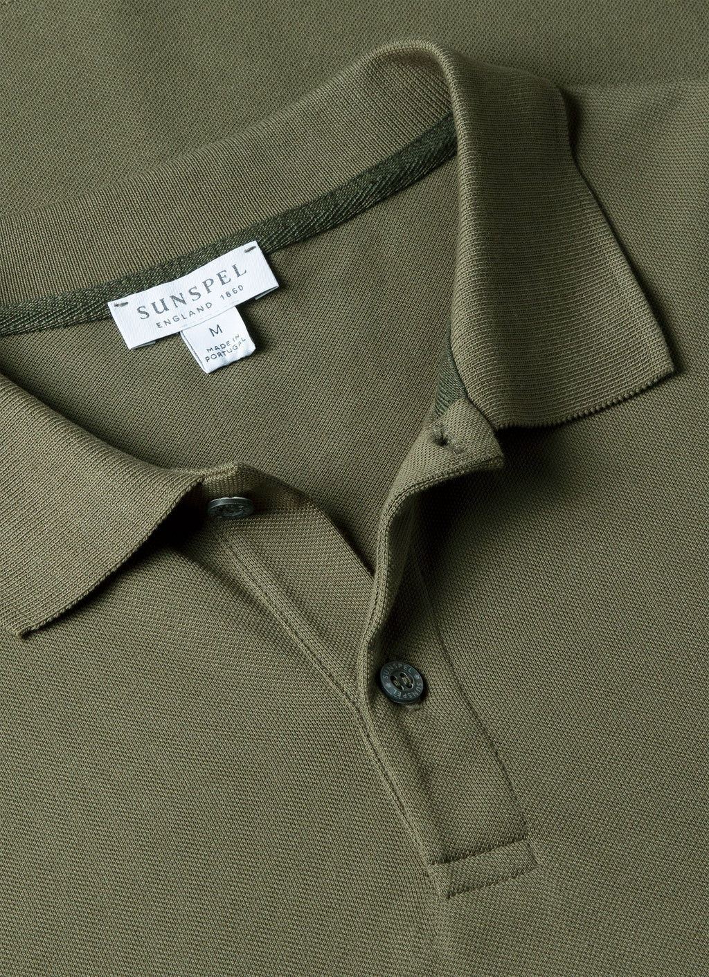 Men's Piqu¨¦ Polo Shirt in Khaki