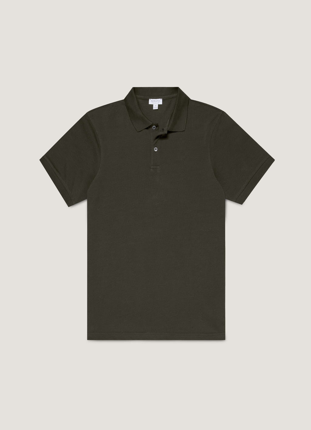 Men's Piqu¨¦ Polo Shirt in Dark Green