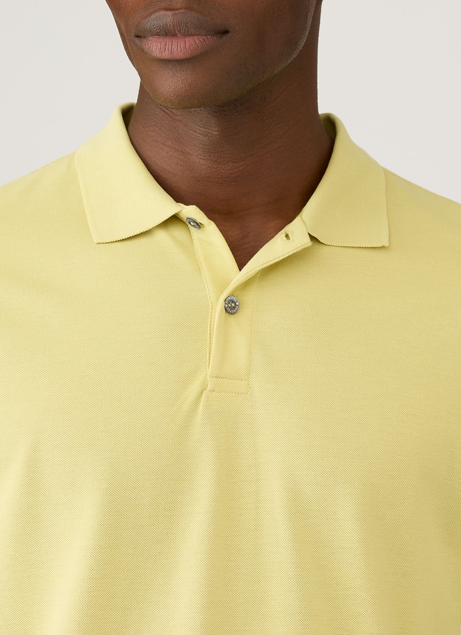 Men's Piqu¨¦ Polo Shirt in Avocado
