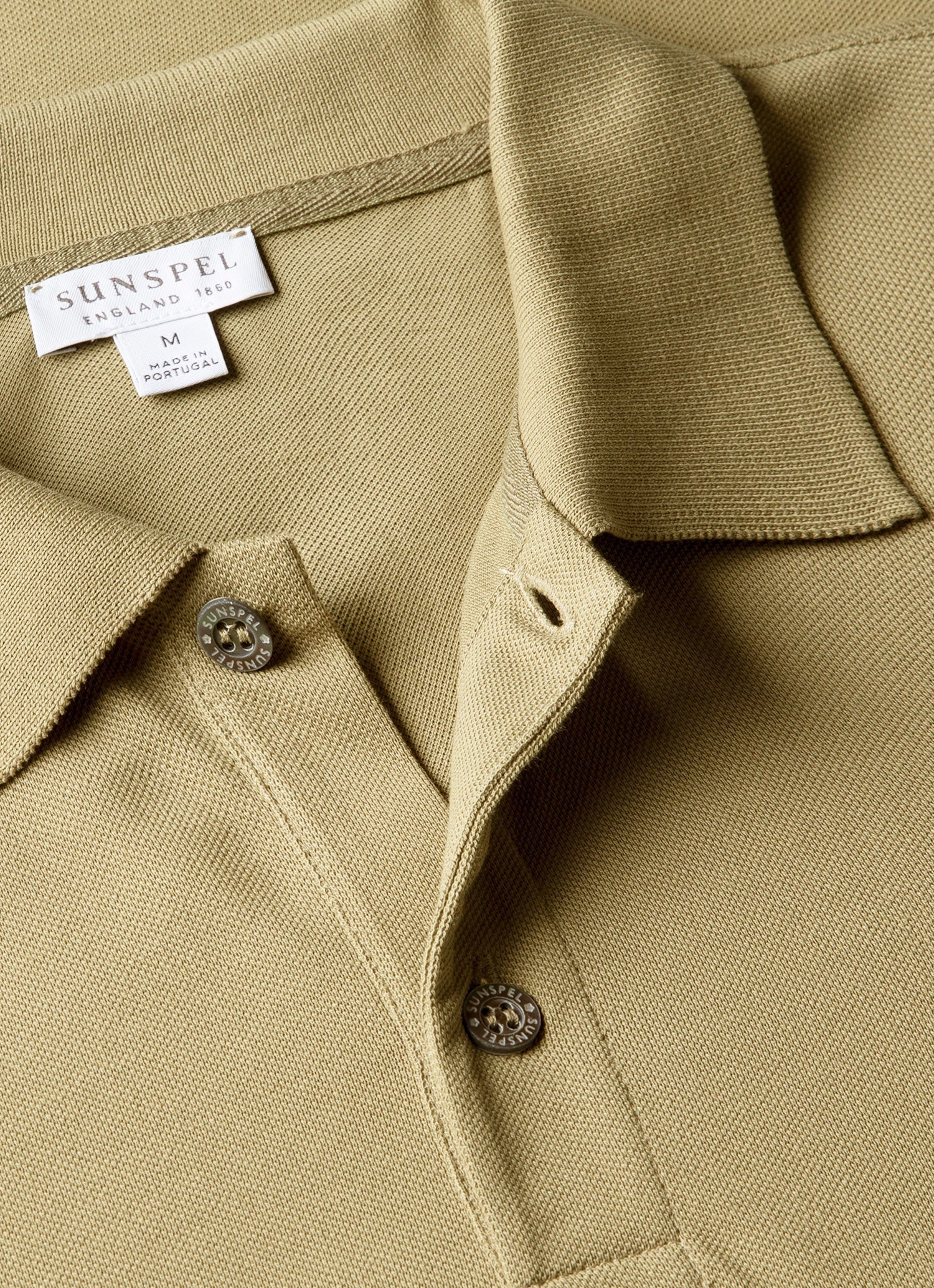 Men's Piqu¨¦ Polo Shirt in Pistachio