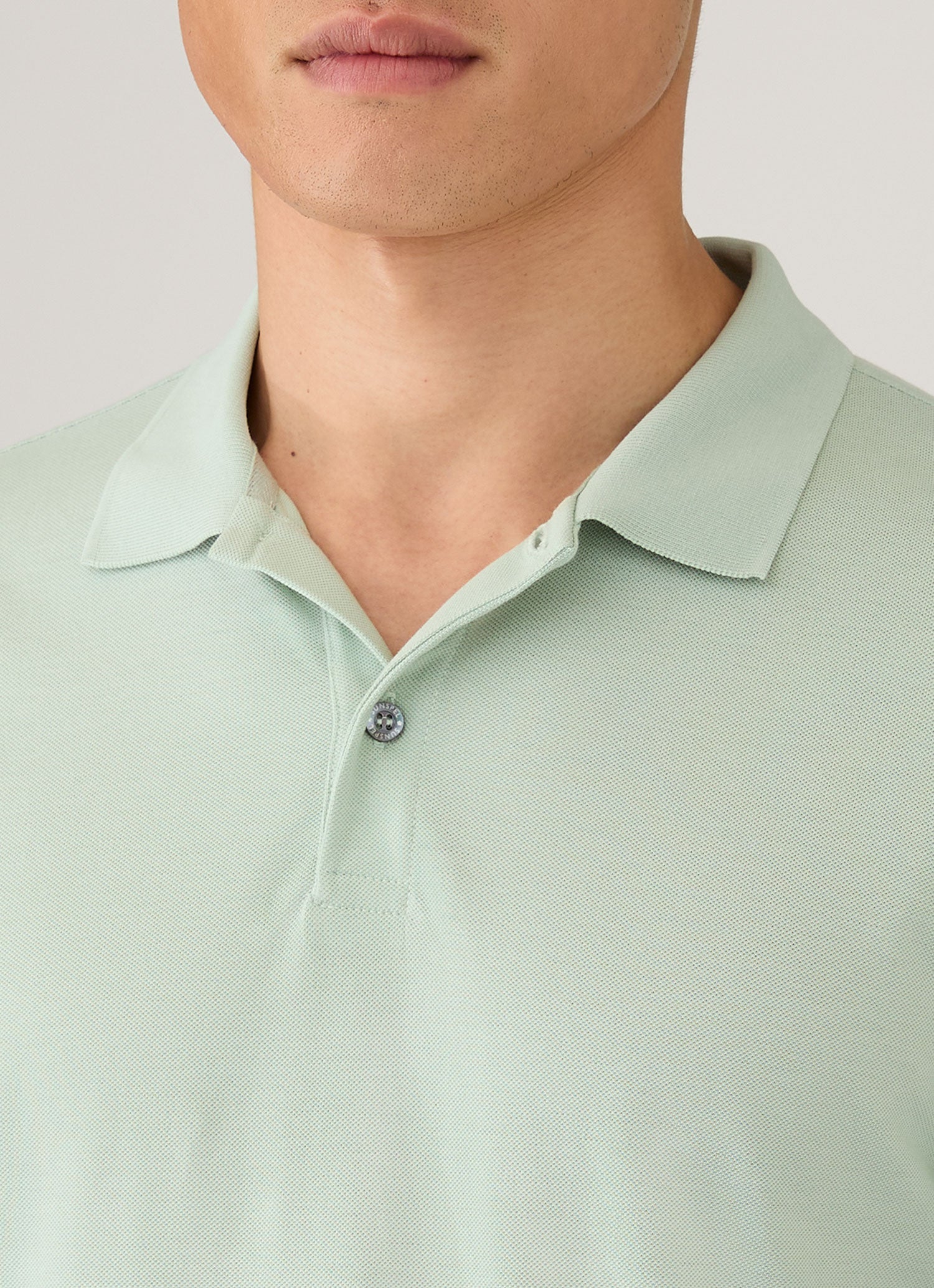 Men's Piqu¨¦ Polo Shirt in Laurel