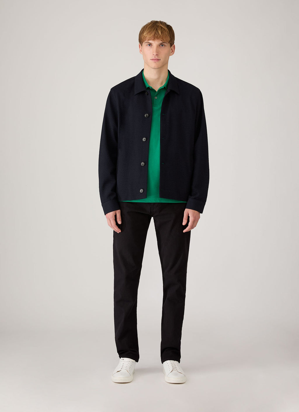 Men's Piqu¨¦ Polo Shirt in Bright Green