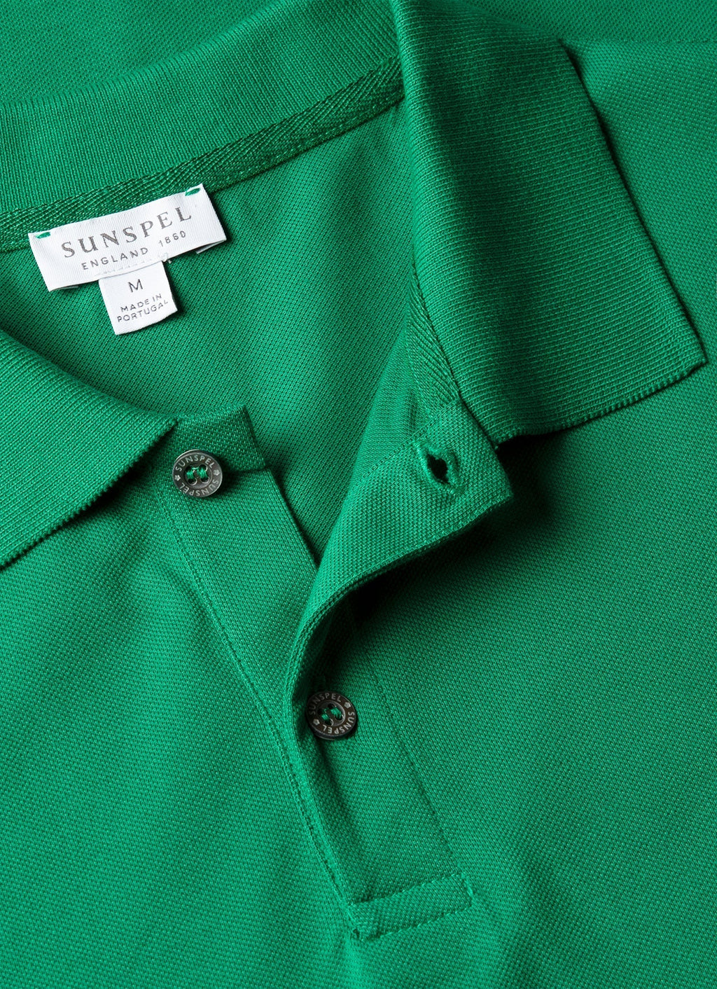 Men's Piqu¨¦ Polo Shirt in Bright Green