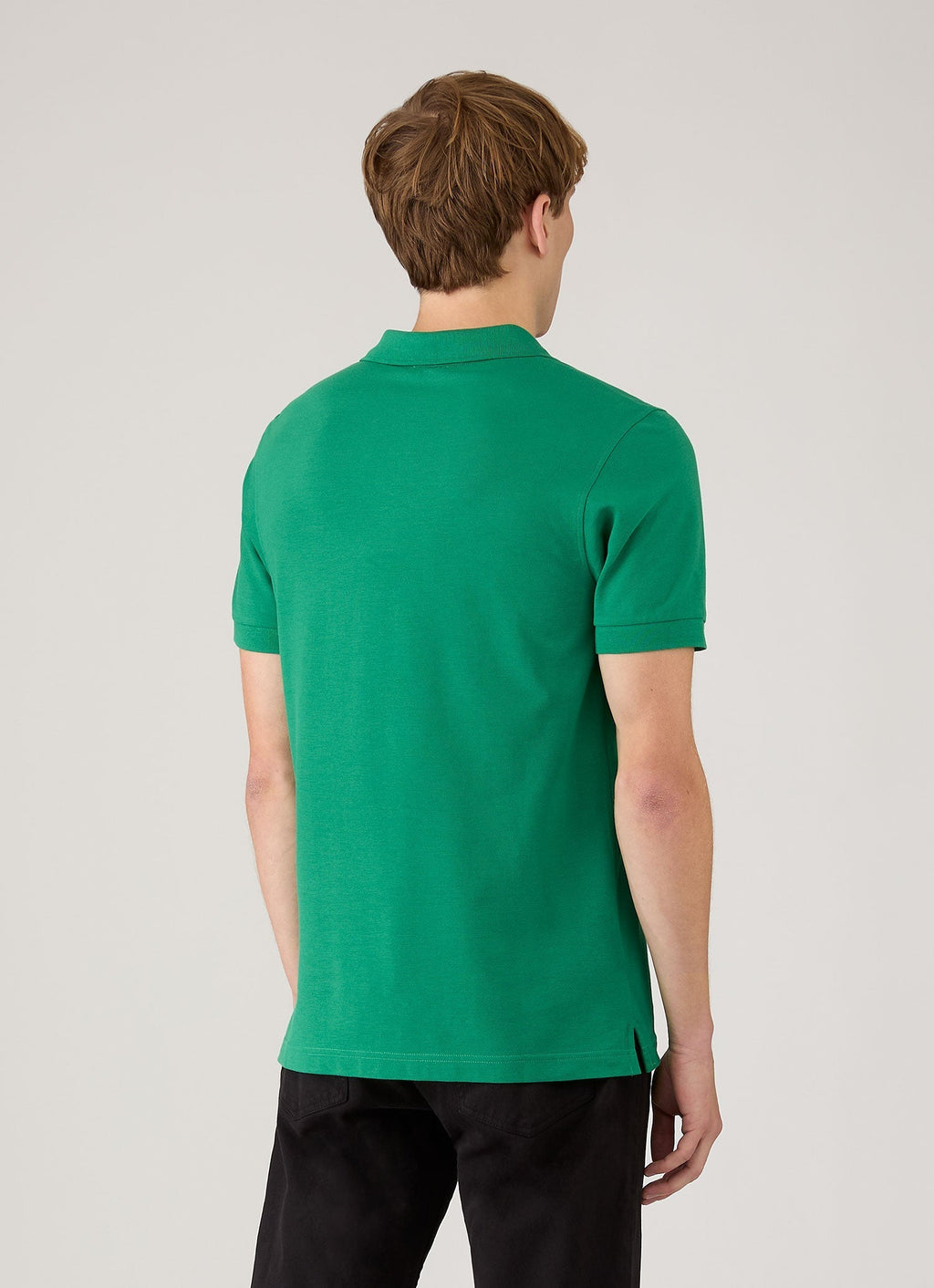 Men's Piqu¨¦ Polo Shirt in Bright Green