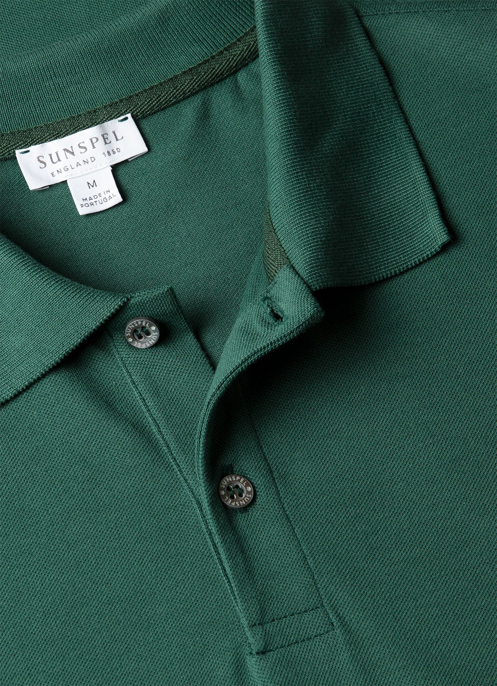 Men's Piqu¨¦ Polo Shirt in Forest