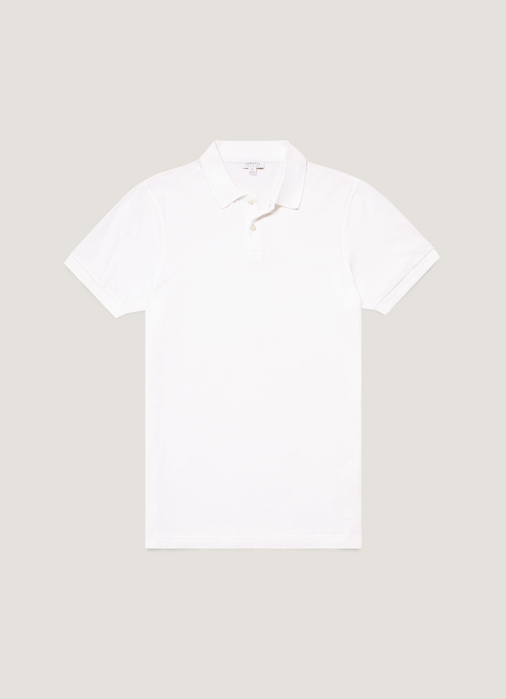 Men's Piqu¨¦ Polo Shirt in White