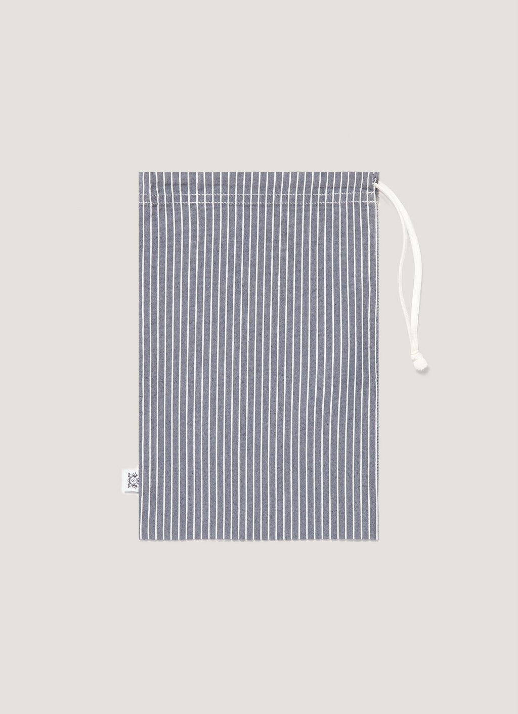 Men's Seersucker Swim Shorts in Navy/White