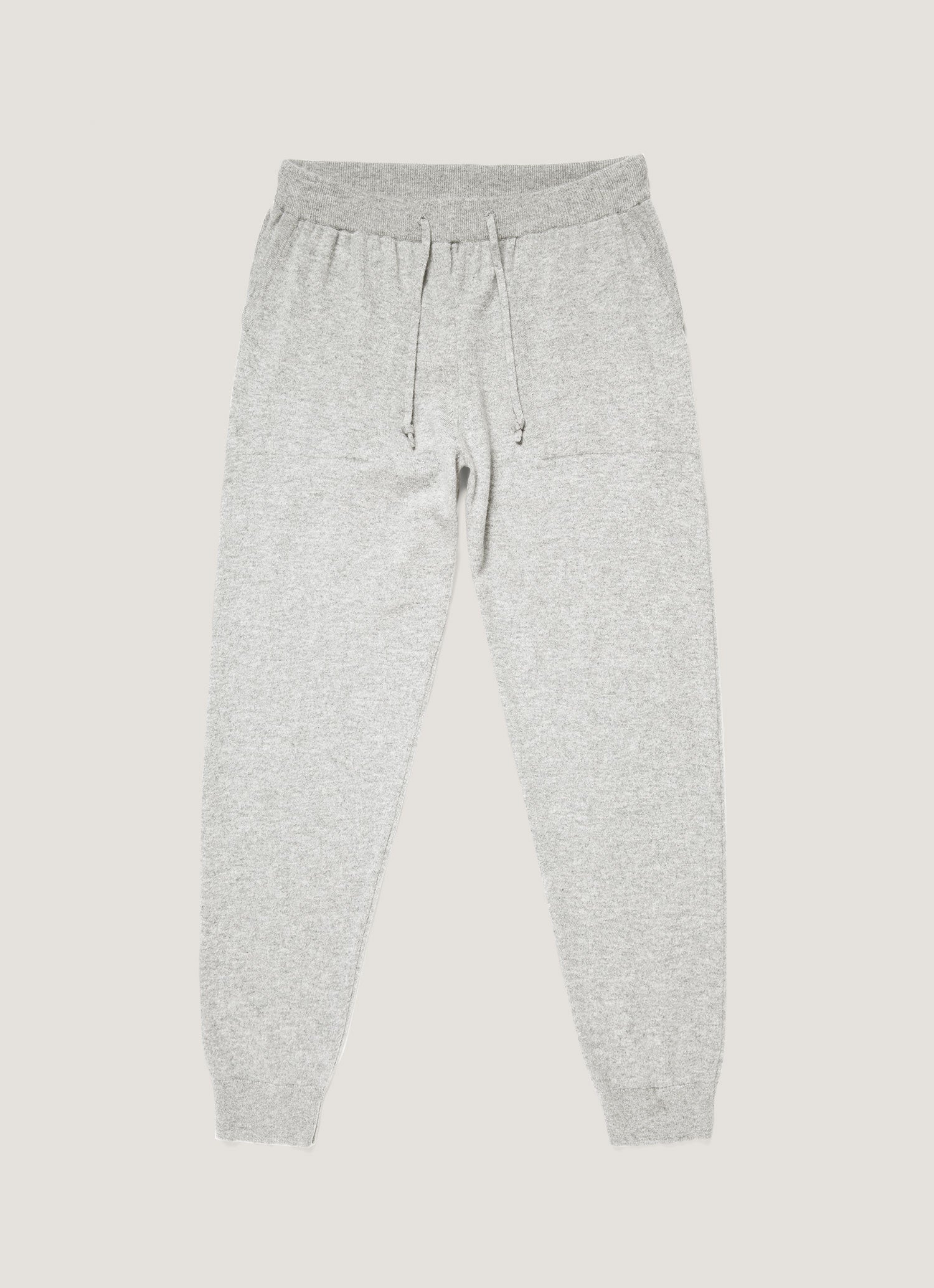 Men's Cashmere Lounge Set in Grey Melange