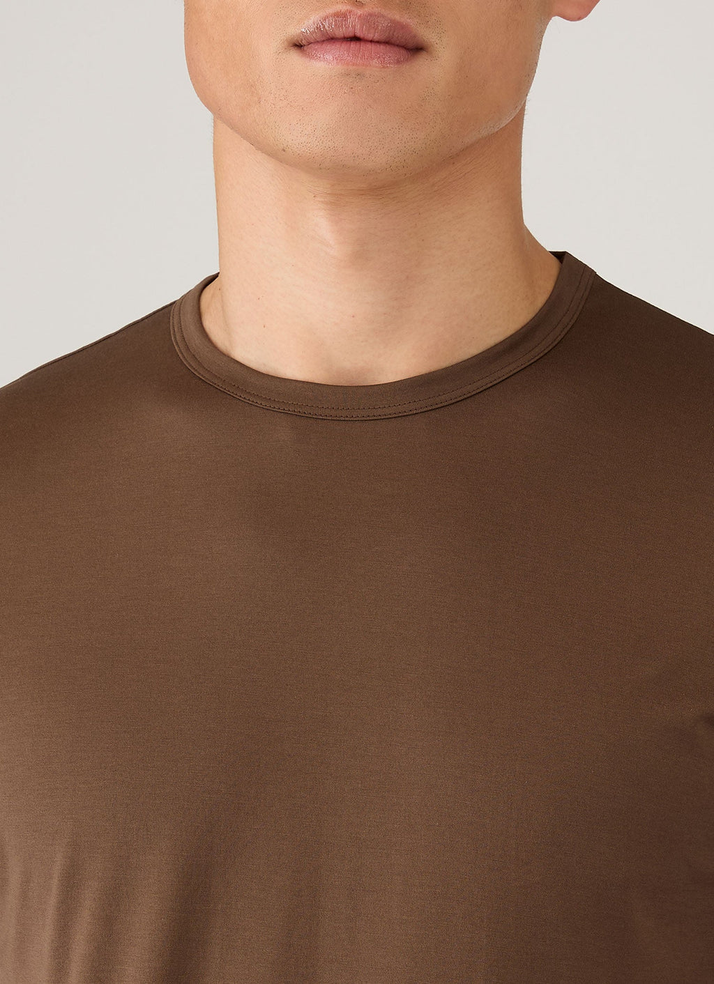 Men's Classic T-shirt in Dark Walnut