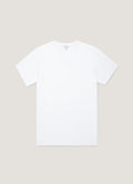 Men's Riviera Midweight V?neck T-shirt in White
