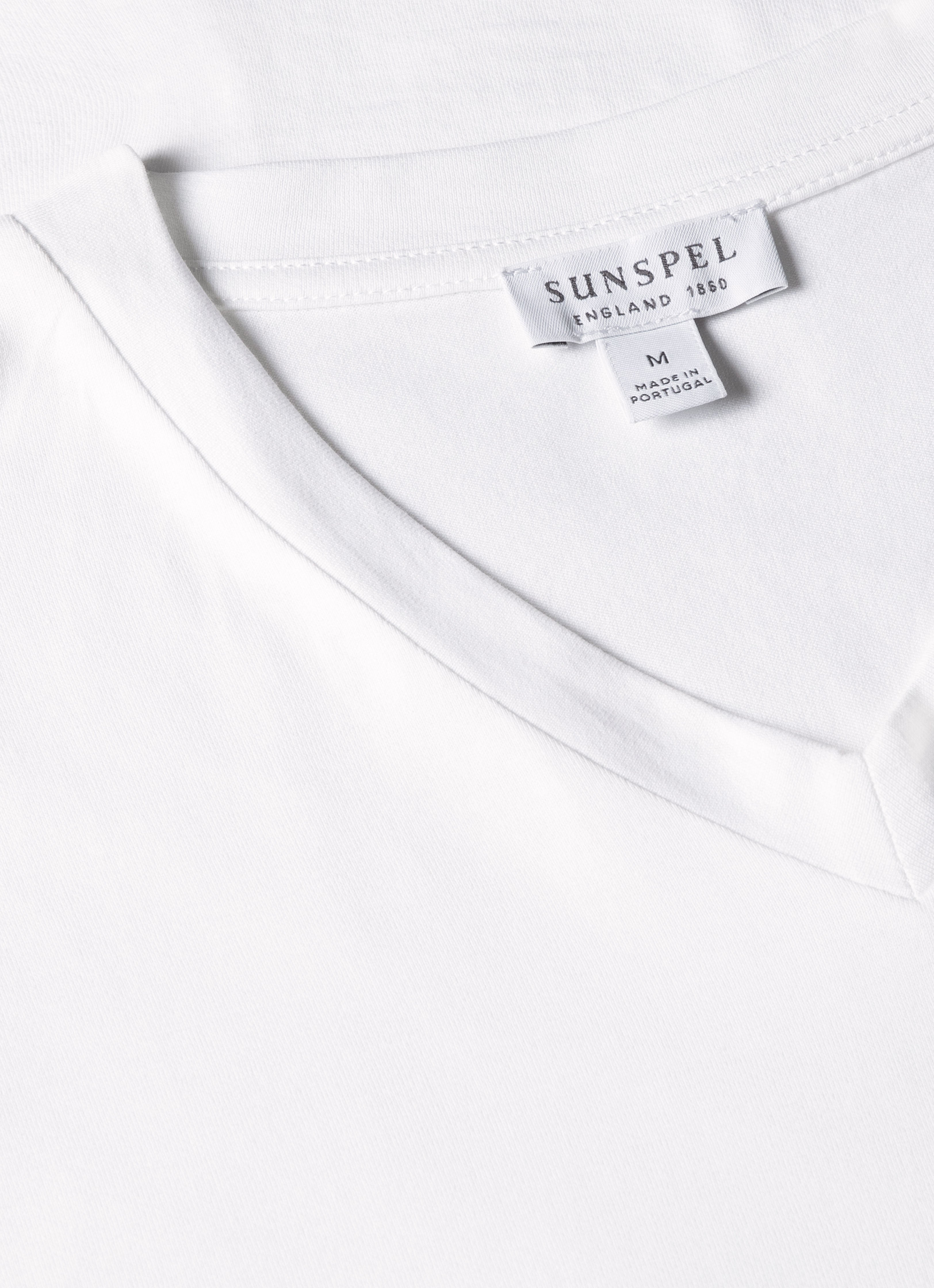 Men's Riviera V-neck T-shirt in White