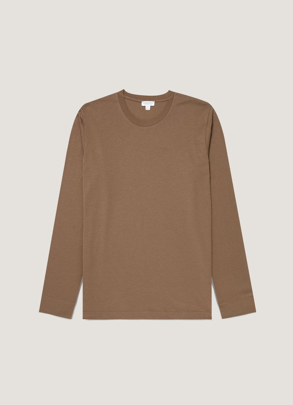 Men's Long Sleeve Riviera Midweight T?shirt in Dark Cedar